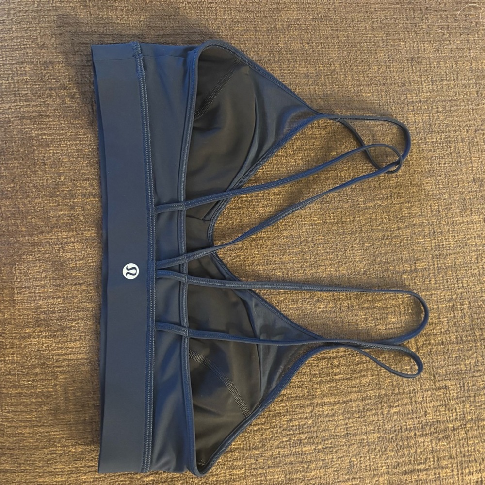 lululemon athletica Navy sports bra
